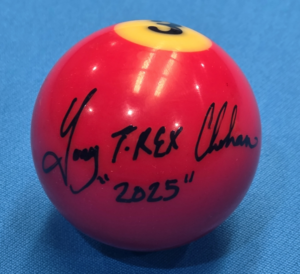 Signed Object Ball - Tony "T-Rex" Chohan
