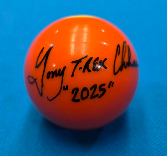 Signed Object Ball - Tony "T-Rex" Chohan
