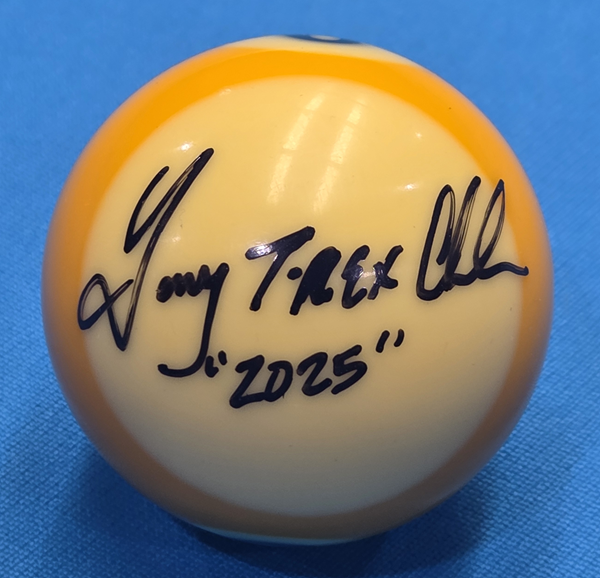 Signed Object Ball - Tony "T-Rex" Chohan