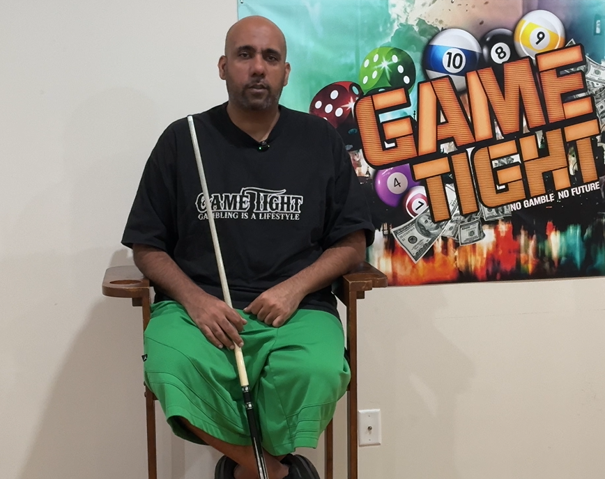 Tony Chohan Signed Vinyl Poster - 48" × 30" - Game Tight